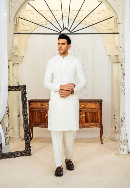 Men's Unstitched Booski Plain Suit